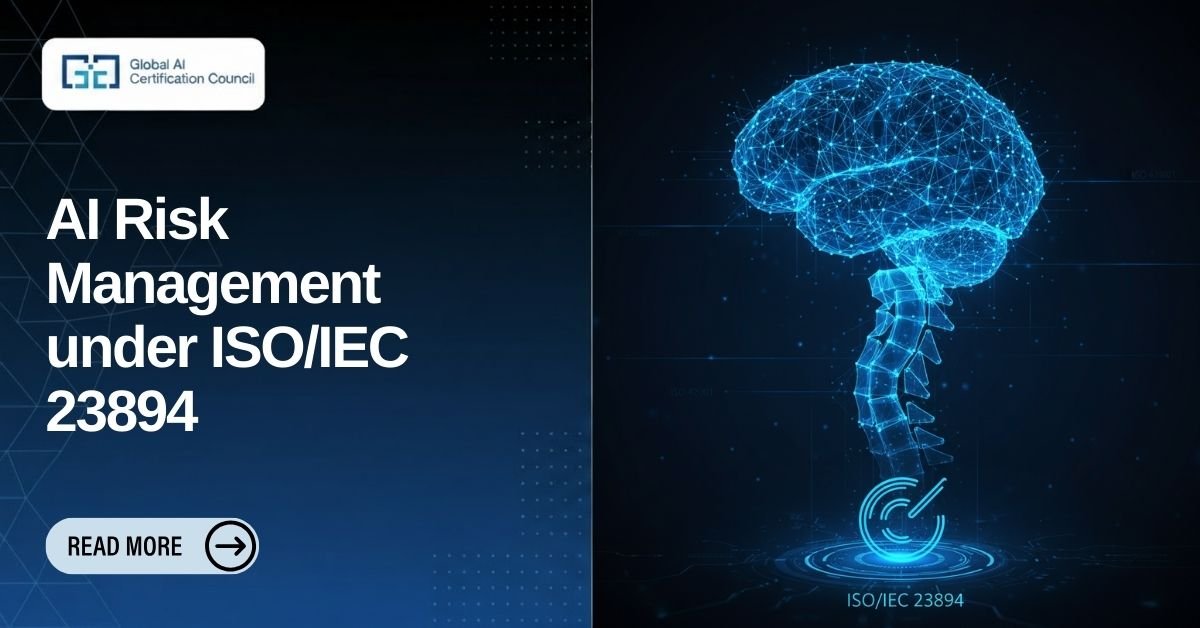 AI Risk Management under ISOIEC 23894 The Backbone of ISO 42001