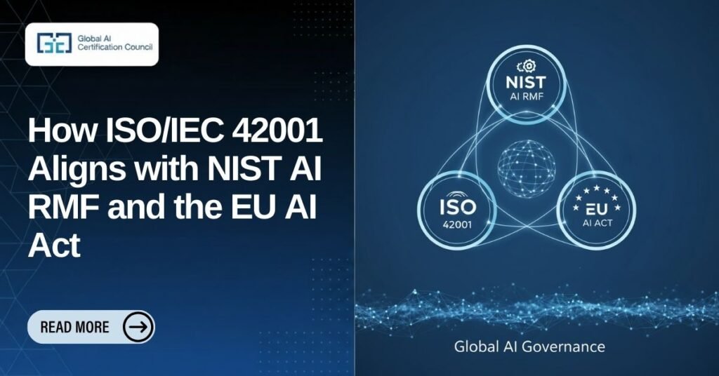 How ISOIEC 42001 Aligns with NIST AI RMF and the EU AI Act