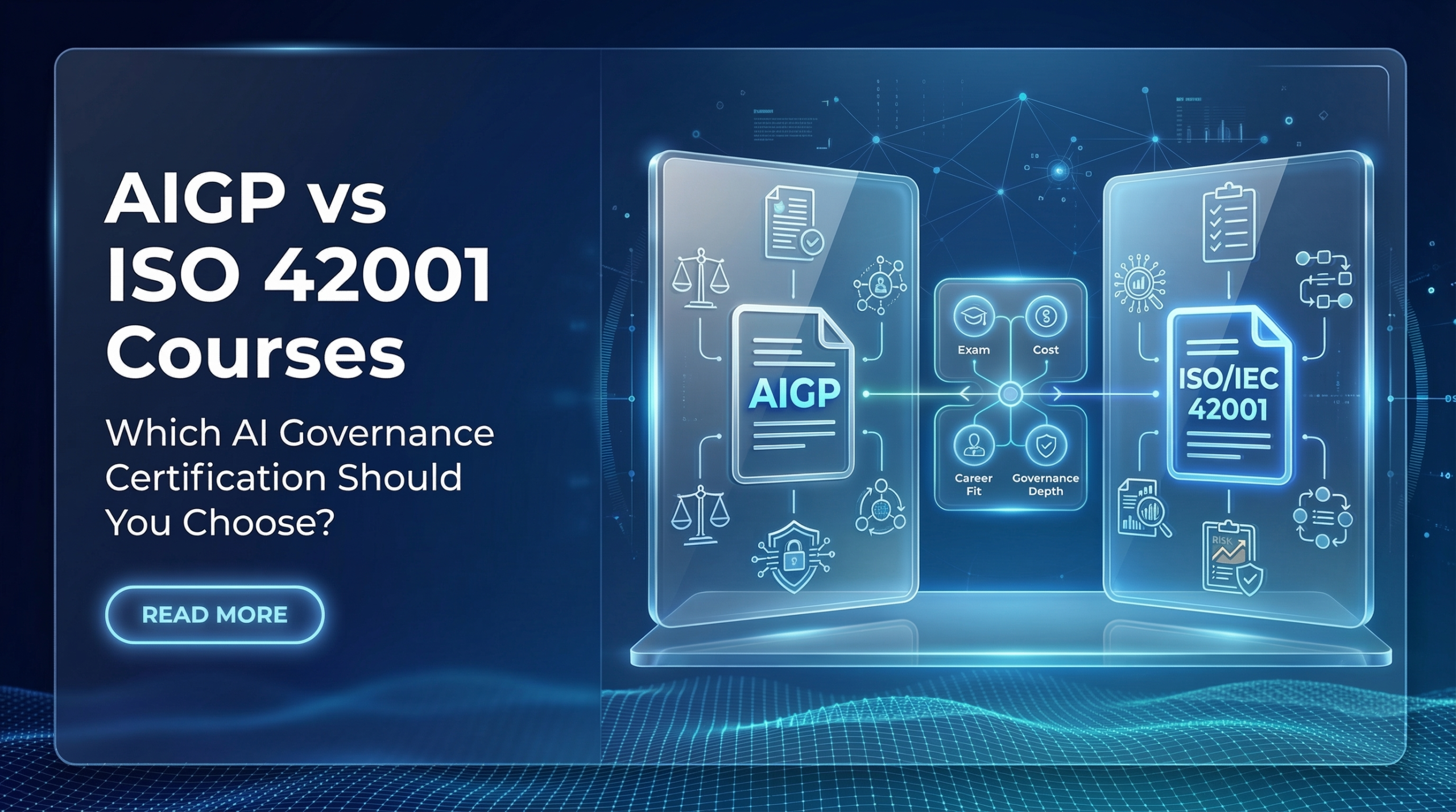 aigp vs iso 42001 certification comparison for ai governance professionals