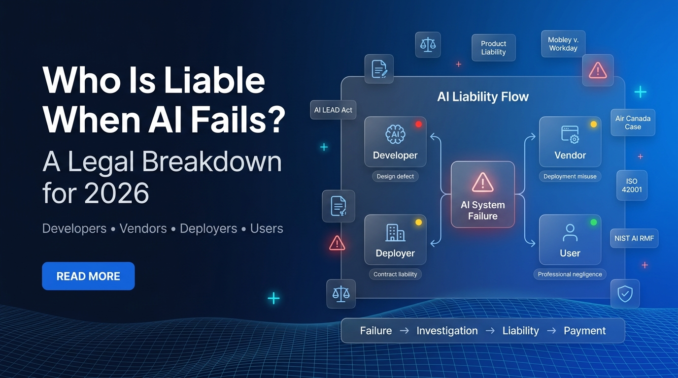 ai liability when ai fails legal breakdown