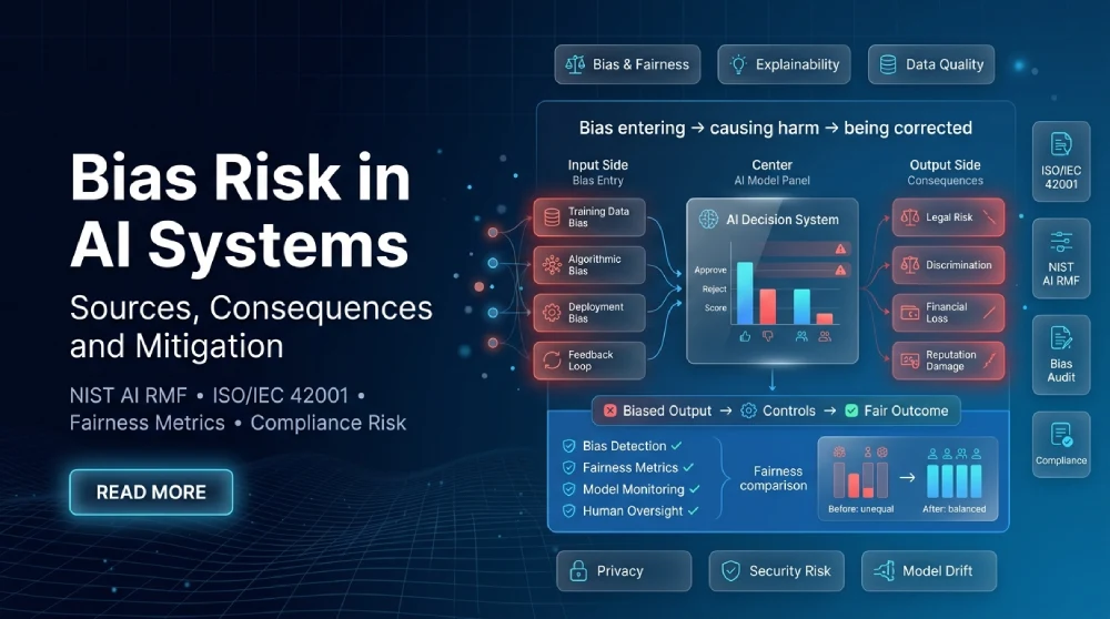 Bias risk in AI systems