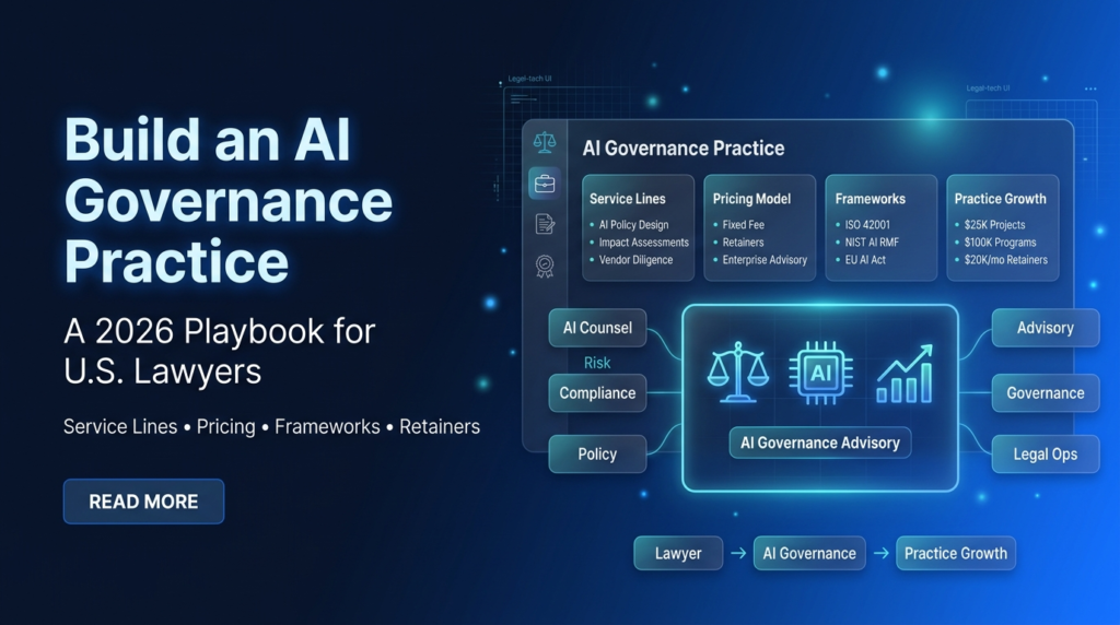 how lawyers build ai governance practice usa