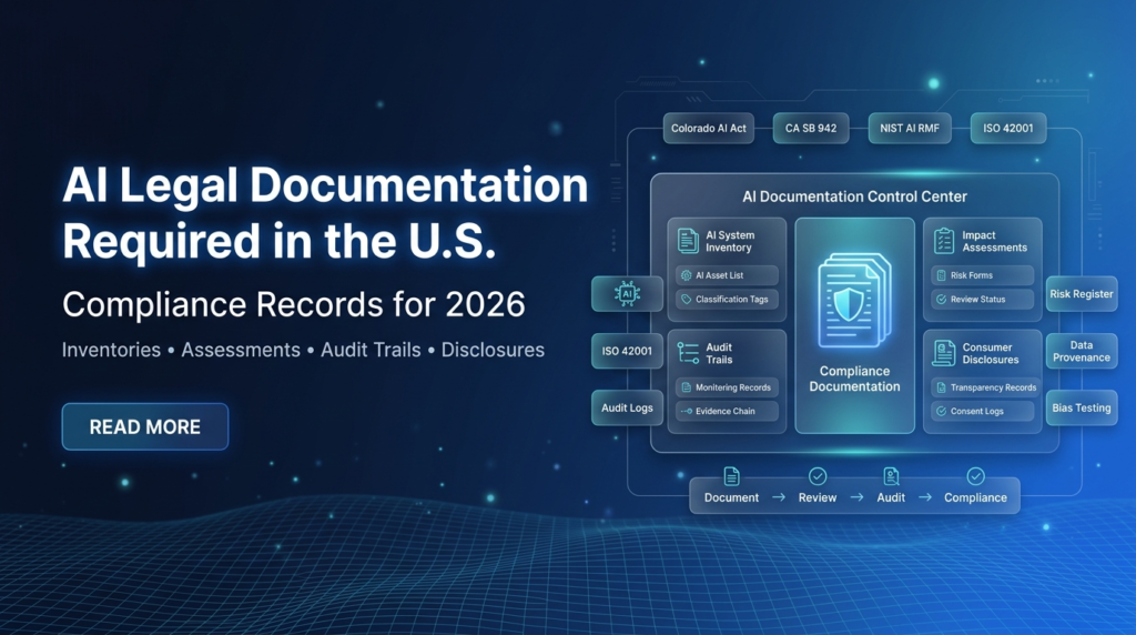 legal documentation required for ai systems usa