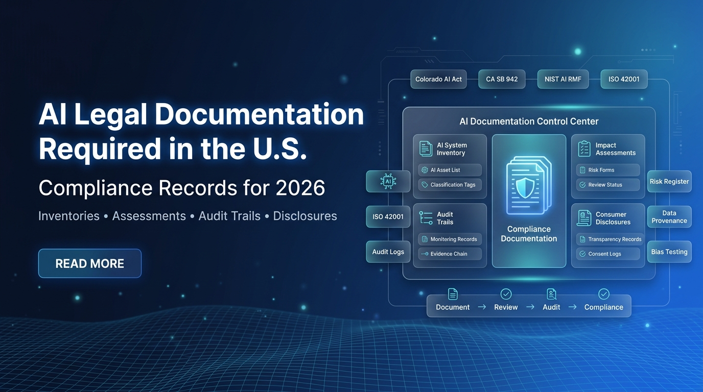 legal documentation required for ai systems usa
