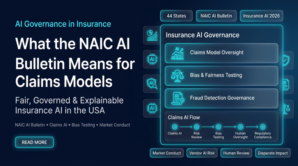 ai governance insurance naic ai bulletin claims models usa