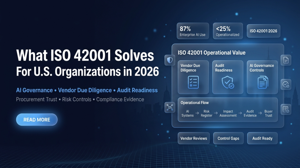 what iso 42001 solves us organizations