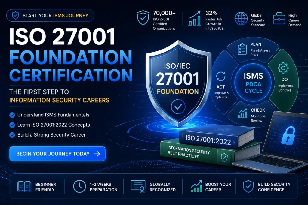 iso 27001 foundation certification isms beginners