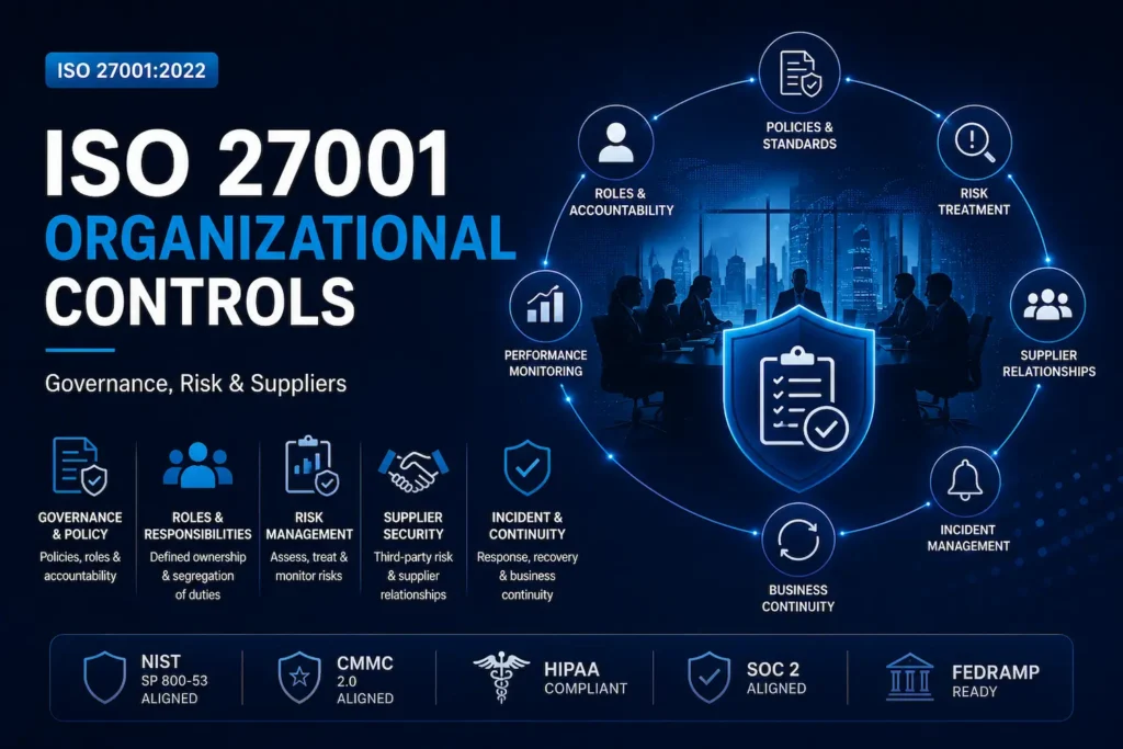 iso 27001 organizational controls governance risk suppliers