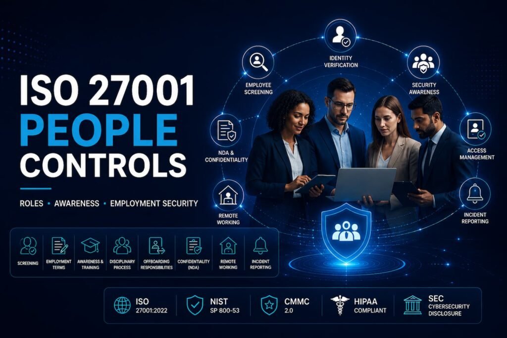 iso 27001 people controls roles awareness and employment security