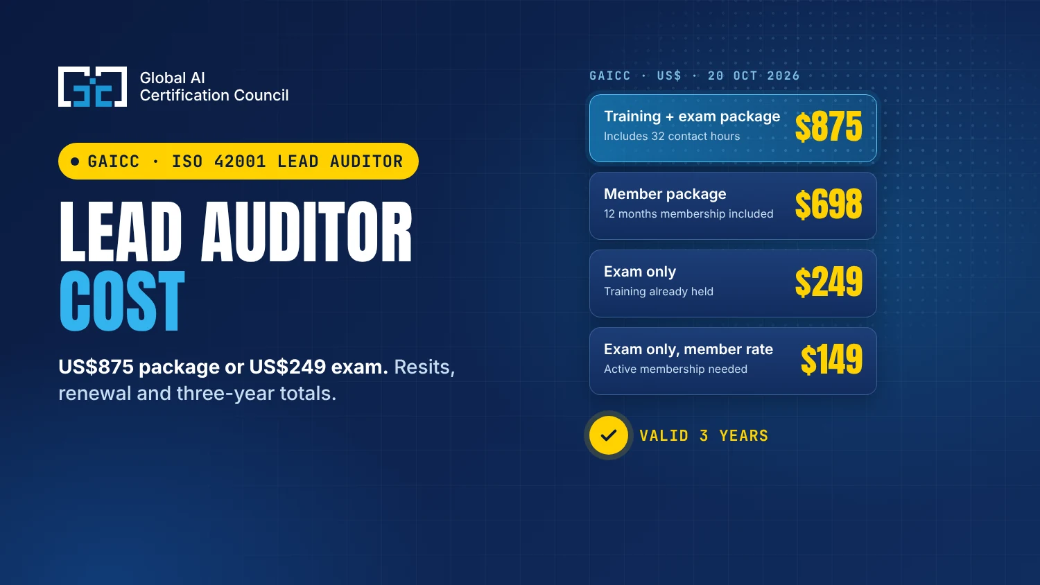 iso-42001-lead-auditor-cost